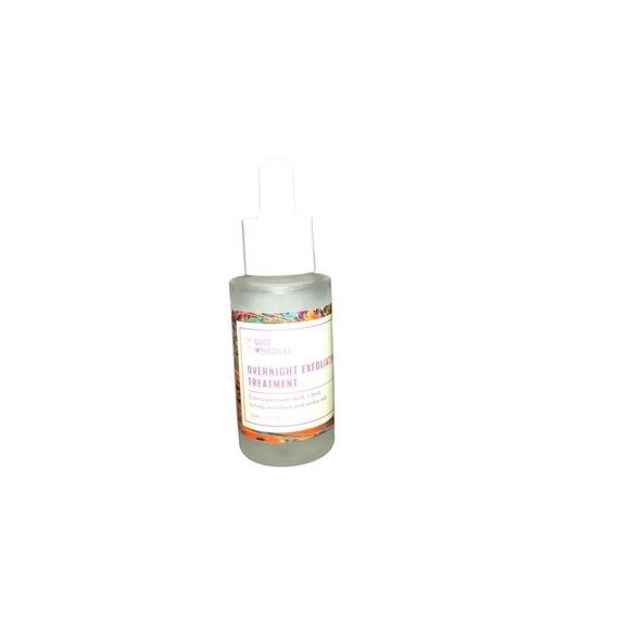 Good Molecules Overnight Exfoliating Treatment‎ Facial Exfoliant with AHA + BHA - Picture 1 of 3